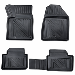 3D Fußmatten für Seat Ibiza V | 2017-2026 | Carbonfaser-Optik thumbnail